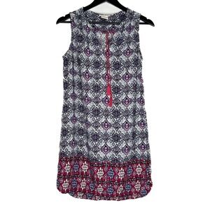 BeachLunchLounge Blouse Floral Paisley Top Sleeveless